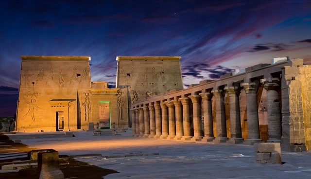 Sound and Light Show at Philae Temple Sound and Light Show at Philae Temple